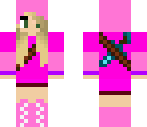 pink assassin girl