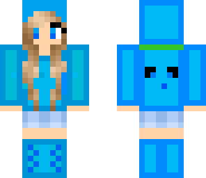 going blue