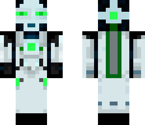 green robot
