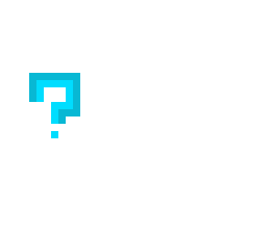 question mark blue