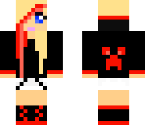 red creeper girl