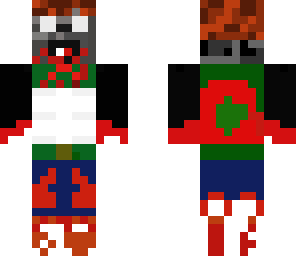 the walking dead zombie skin