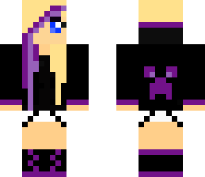 purple creeper girl