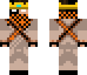 co koning cemal met een minder luxe kroon