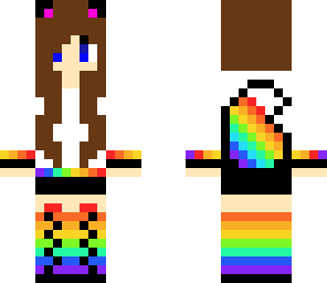 rainbow wolf