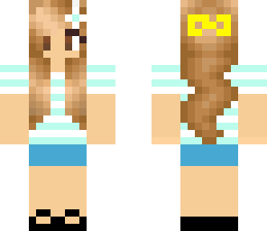 cute bleu girl