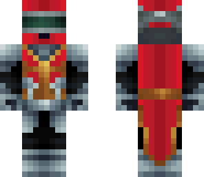 epic red armour guy