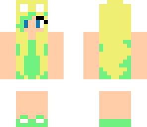 edit green girl