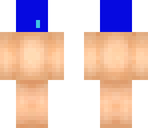 blue face