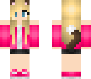 pink kitty girl