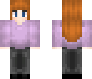 purple shirt