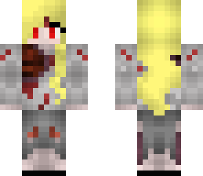 undead girl - halloween skin