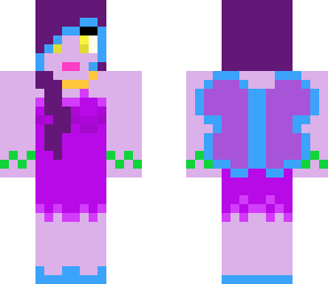purple fairy girl