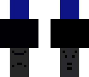 blue man