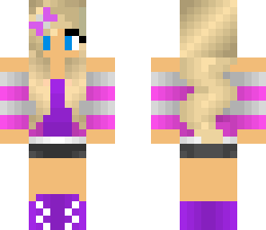 remake of cute girl skin