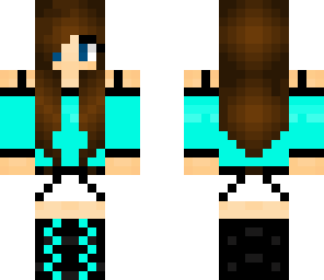blue girl