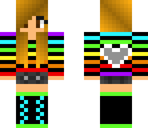 rainbow girl