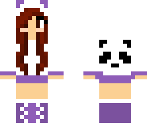 purple panda lady