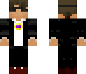 skydoesminecraft in a suit