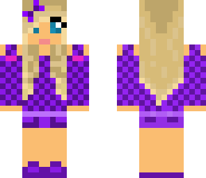 purple girl