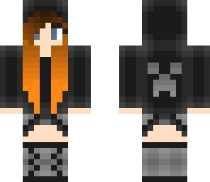 creeper girl with brown hair
