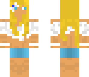blonde beach girl