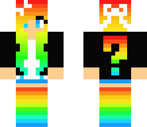 rainbow request girl