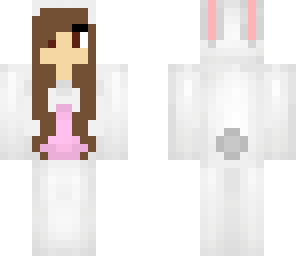 edited bunny suit girl