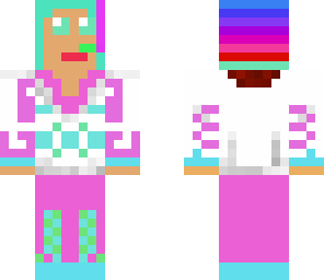 neon gamer girl