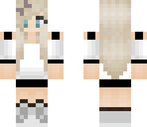 gray girl bow edit