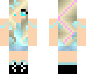 blue girl