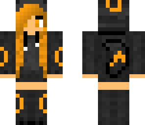 orange pokemon girl