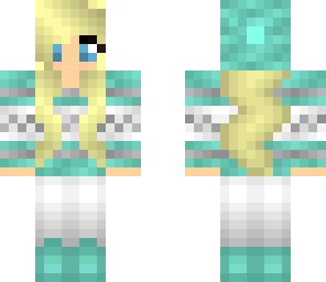 improved cute blue sweater girl