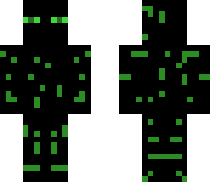 ultra green alien enderman