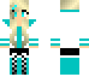 blue girl