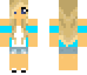blonde casual chick