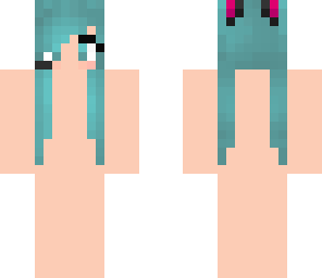 hatsune miku hair base i will make suit other day