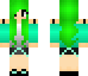 cute neon girl