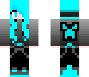 evil creeper girl