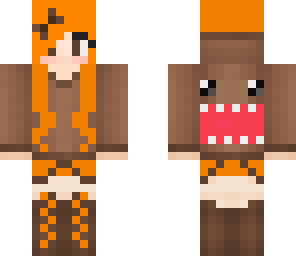 orange domo girl