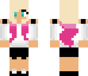 pink hair girl