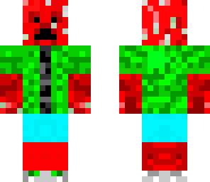 red creeper in jacket