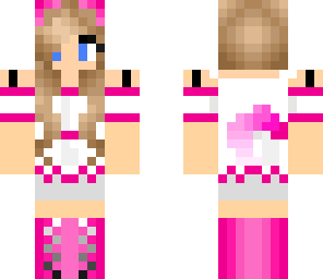 cute pink girl