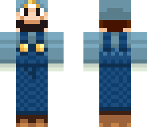 cyan mario