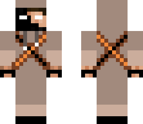 hooded dark herobrine