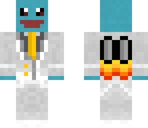 squirtel in a suit