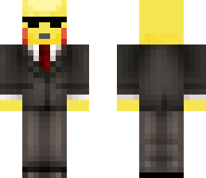pickachu in a suit