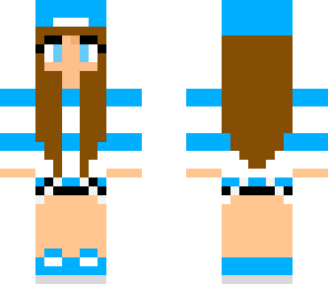 blue girl
