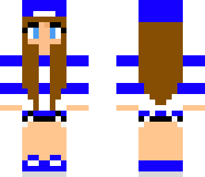 dark blue girl