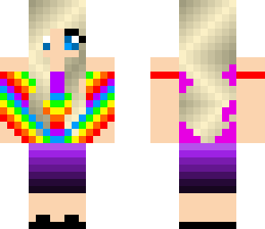 rainbow skin